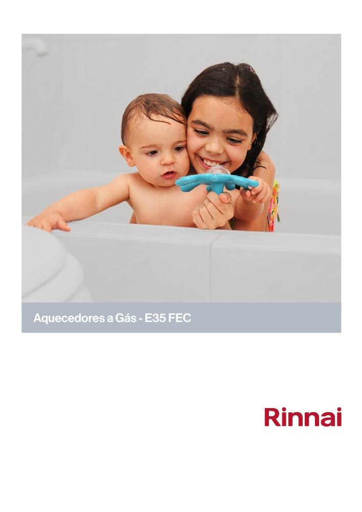Aquecedor Rinnai E35 FEC